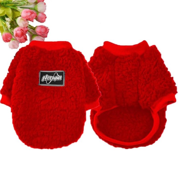 Winter-Hundekleidung, Welpen-Fleece-Kleidung für kleine Hunde, Herbst, weich, warm, Haustiermantel, Jacke, bequemes Welpenkos