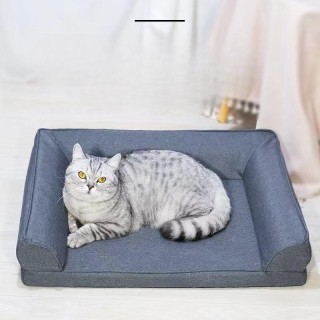 Hundehütte warm im Winter Haustierhütte kleine mittlere und große Hundematte Vier-Jahreszeiten-Universal-Sofahütte Katzenhütt