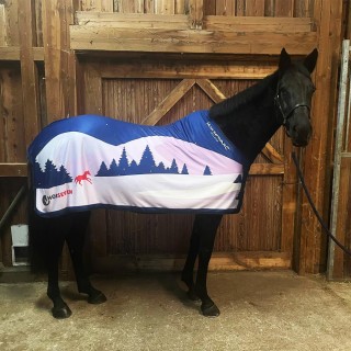 Horseware Weihnachtsdecke designed by HorSeven