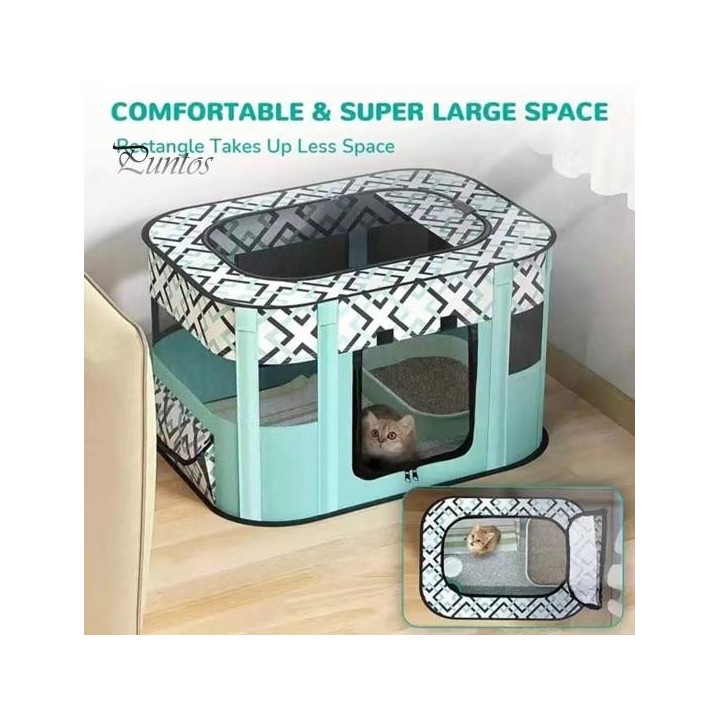 Laufstall für Haustiere, zusammenklappbar, Laufstall für Hunde, tragbares Trainingszelt, Hundekäfig, Käfig, Haustiergehege, Z