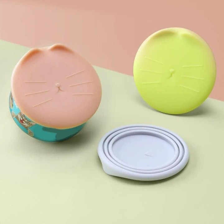 Dosenlöffel für Haustiere, 3-in-1, universeller Verschlussdeckel, Fütterungs- und Rührlöffel mit langem Griff, Katzenschaufel