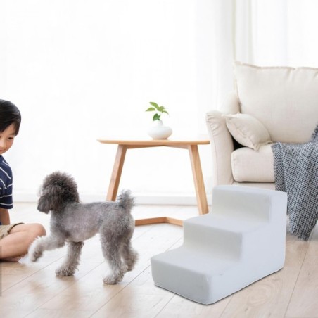 Haustiertreppe mit hoher Dichte, Leiter, Katzenrampe, ausgewogene Haustiertreppe, Hundetreppe für Sofa, kleine Hunde und Katz