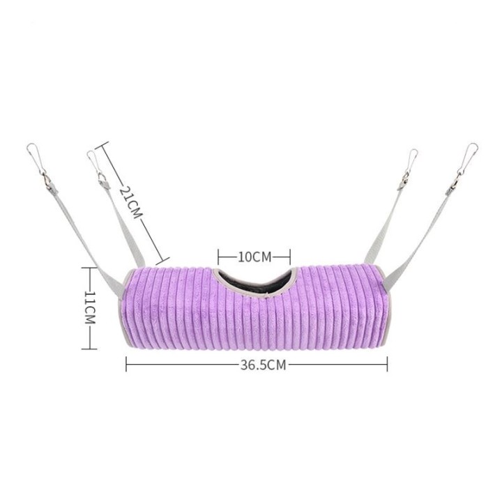 Winter Warme Hamster Tunnel Hängematte für Kleine Tiere Sugar Glider Rohr Schaukel Bett Nest Schlafen Bett Ratte Frettchen Sp