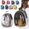 Haustier-Tragetasche, Weltraum-Haustier-Rucksäcke, atmungsaktiv, tragbar, transparent, Rucksack, Transporttasche für Welpen,