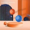 Elektrisches Haustierspielzeug, 360 Grad selbstrotierend, wiederaufladbar, intelligenter, sich drehender Ball, Schwerkraft-Sp