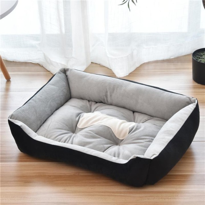 Weiches Ped Bed Hundebett Haus Hundesofa Kissen Matte Haustier Schlafzubehör Katzenmatte Haustierbett für große Hunde Sofamat