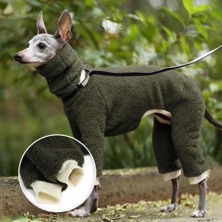 Neue Mode Neue Lose Haustier Kleidung Hund Winter Warm Hohe Kragen Mantel Vierbeinigen Hund Pullover Kleidung Heimtierbedarf