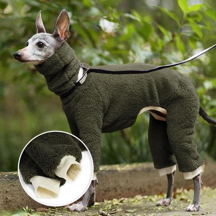 Neue Mode Neue Lose Haustier Kleidung Hund Winter Warm Hohe Kragen Mantel Vierbeinigen Hund Pullover Kleidung Heimtierbedarf