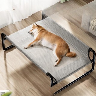 Frühlings- und Sommer-Hundebett mit Armlehnen für Haustiere, atmungsaktiv, feuchtigkeitsbeständig, für mittelgroße und große