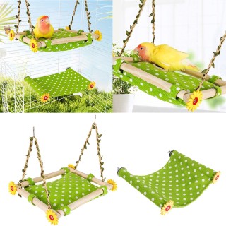 Vogelnest, Käfig montiert, Papageien, stehende Sitzstange, Vogelkäfig-Hängematte, Bett, kleine Vögel, Stoff-Schlafbett, Hänge