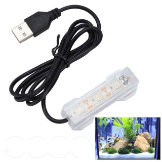 Lampen LED-Beleuchtung Aquarium Licht Tank Aquarium Zubehör Wasserpflanzen Licht Aquarium Lampen Blue Light