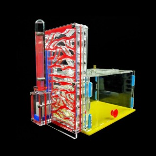 DIY T-Design Futterbereich Acryl Bauernhof Insekten Villa Pet Mania Haus Ameisennest Geburtstagsgeschenk Geschenk rot