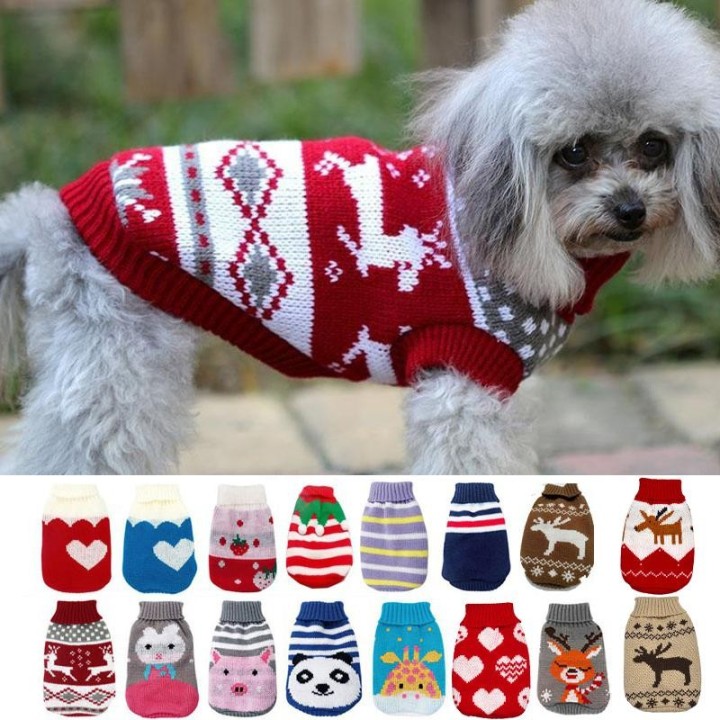 Pullover für kleine Katzen und Hunde, Winter-Hundekleidung für kleine Hunde, Chihuahua, Yorkies, Welpenjacke, Haustierkleidun