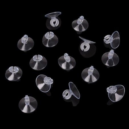 5/10 Stück festes Thermometer mit Saugnapf, weiche Silikon-Aquarium-Sauerstoffpumpe 5pcs