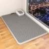 Rutschfeste doppellagige Katzenstreumatte mit auslaufsicherem Filter und kratzfestem Design. Leicht zu reinigen und waschbar.