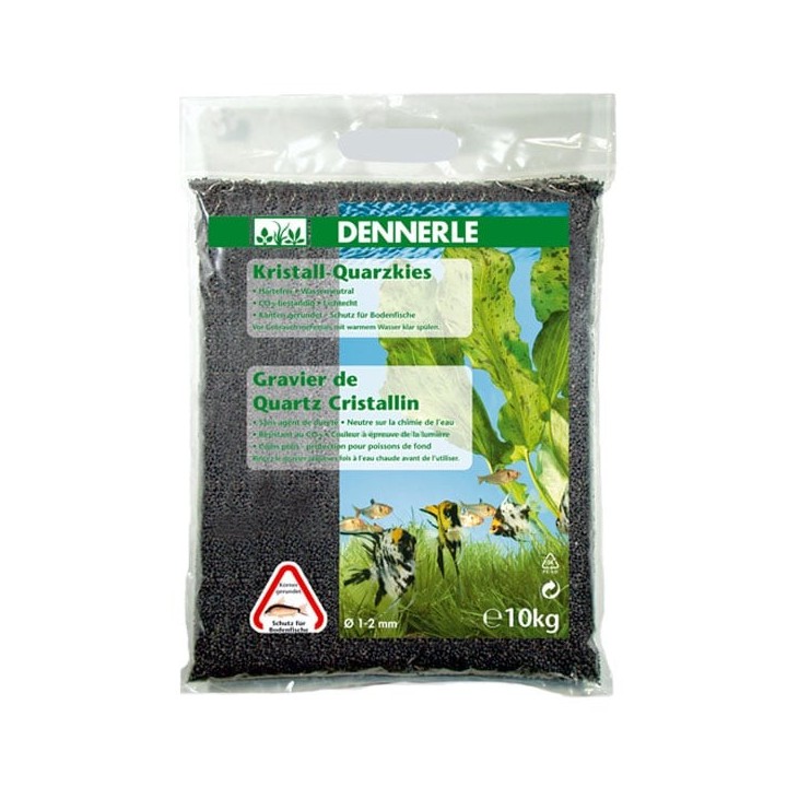 Dennerle Kristall Quarzkies Schiefergrau 10kg