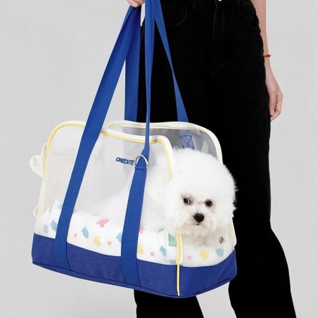 ONECUTE Tragbare, atmungsaktive Haustiertasche für kleine Hunde und Katzen, Tragetasche für Katzen und Hunde, bequeme Trageta