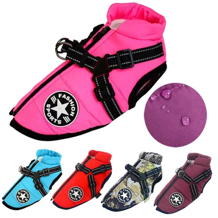 Welpenkleidung, Winter-Hundemantel, Jacke für kleine und mittelgroße Hunde, reflektierendes Kostüm, Haustierbekleidung, Chihu