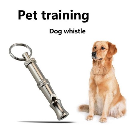 Hundepfeife zum Aufhören des Bellens, zur Kontrolle des Hundetrainings, Abschreckungspfeife für Welpen, verstellbares Trainin