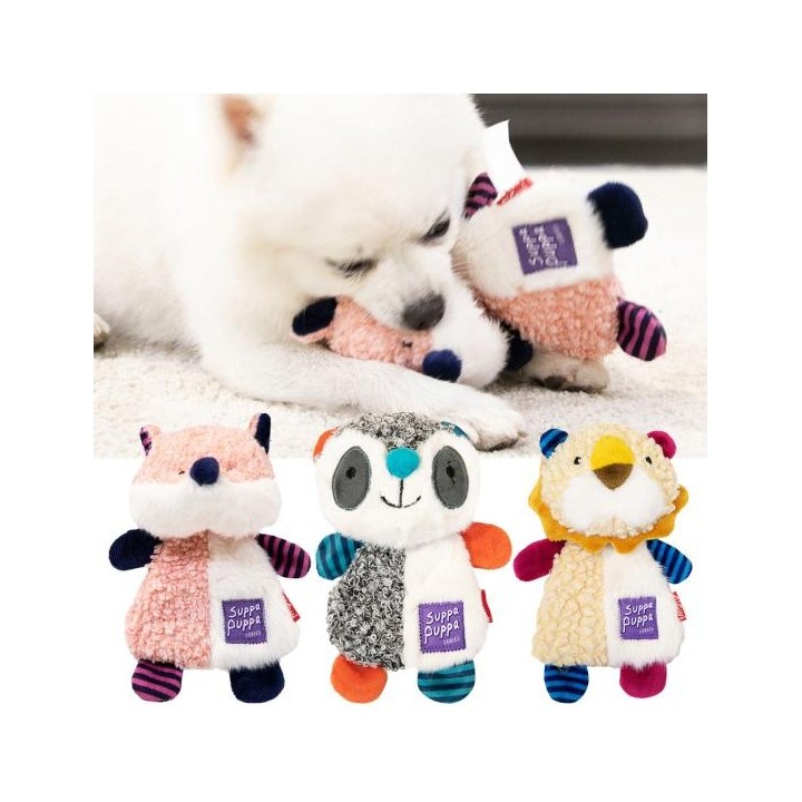 Haustier-Sound-Spielzeug, Plüsch-Backenzähne, bissfest, Anti-Verformung, Stressabbau, Zahnreinigung, weiches Haustier, intera