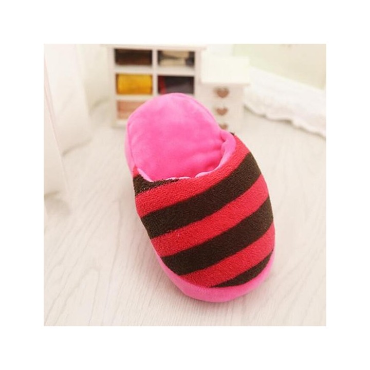 Quietschendes Hundespielzeug, Kauspielzeug, lustiges Piepser, Slipper-förmiges Quietschgeräusch, Plüschspielzeug