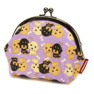 Pet Lovers HappyFabric inch pouch Dachshund Iris Purple 3.8 GS-115V