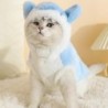 Haustierkleidung hält im Winter warm und verwandelt sich in Hai-Haustier-Outfits. Designer-Hundekleidung für kleine Hunde. We