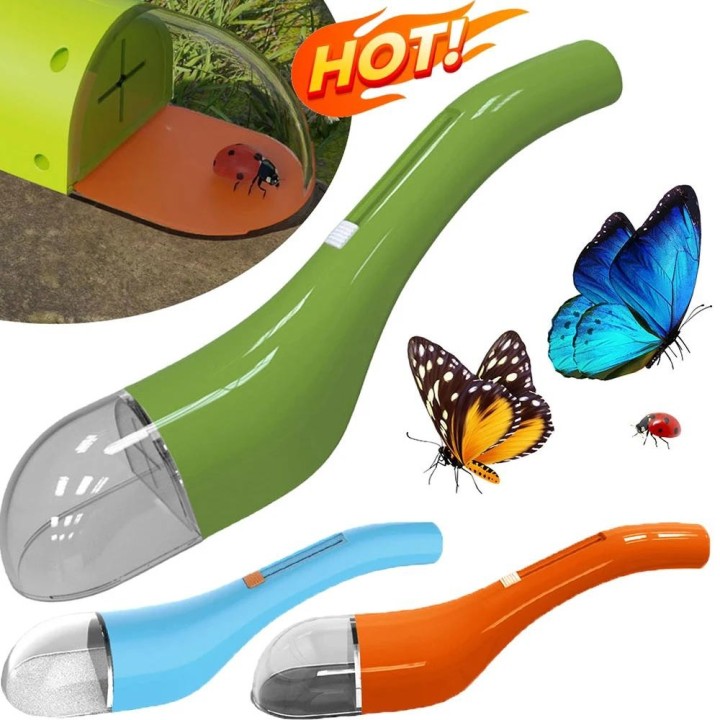 Tragbarer transparenter Insektenfänger für Kinderspielzeug im Innen- und Außenbereich, Insektenbeobachter zum Schieben für di