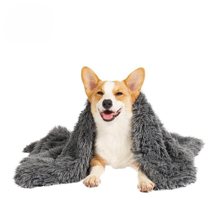 Plüsch-Haustiermatte, Haustierdecke, Golden Retriever, große, mittelgroße und kleine Hundematte, Katzendecke, warm und bequem