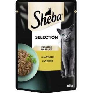 Sheba Selection in Sauce mit Geflügel