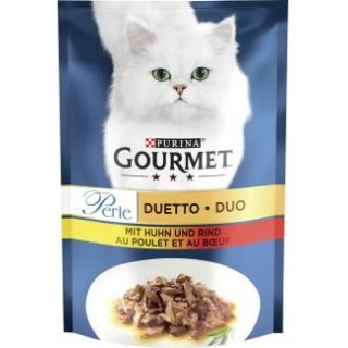 Purina Gourmet Perle mit Huhn und Rind
