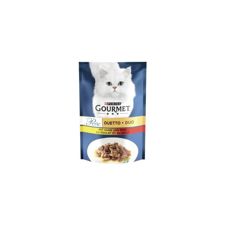 Purina Gourmet Perle mit Huhn und Rind