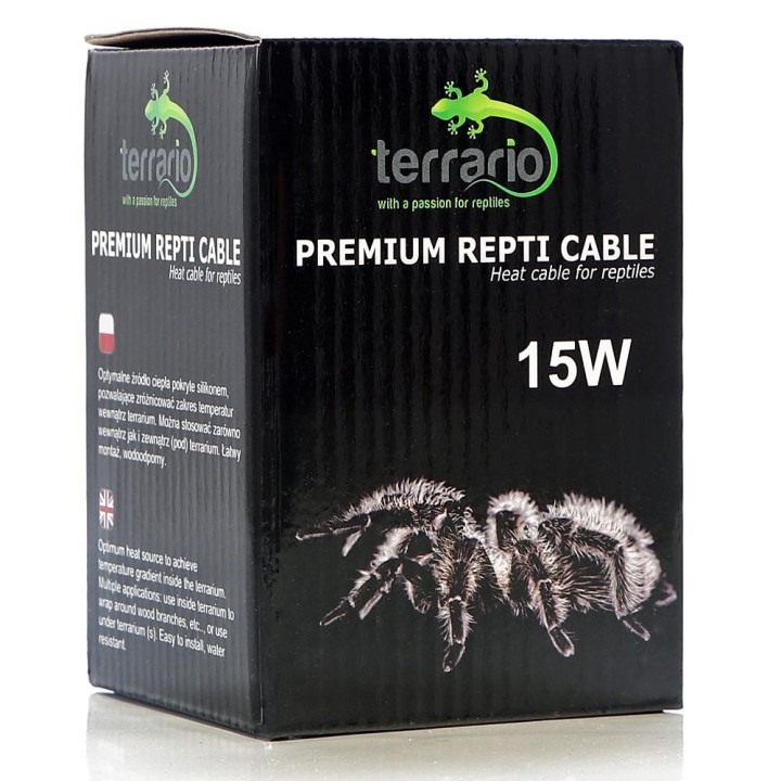 Terrario Premium REPTI CABLE 15W - Heizkabel 5,5m