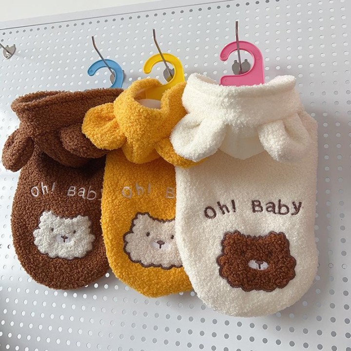 Hundekleidung für kleine Hunde, warmer Wintermantel, süße, weiche Welpenjacke, modische Katzenjacke, Mantel, Haustier-Kapuzen