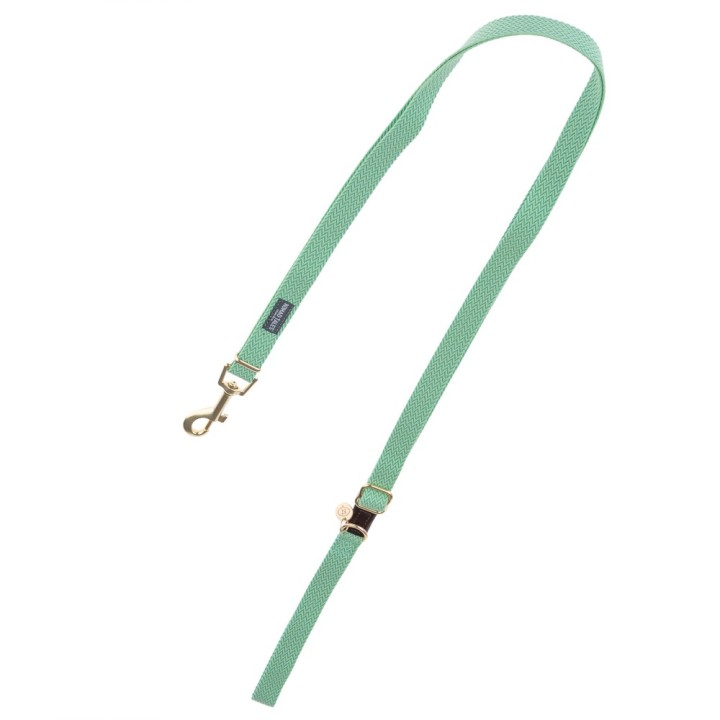Nomad Tales Bloom Halsband, mint - Passende Leine: 200 cm lang, 20 mm breit