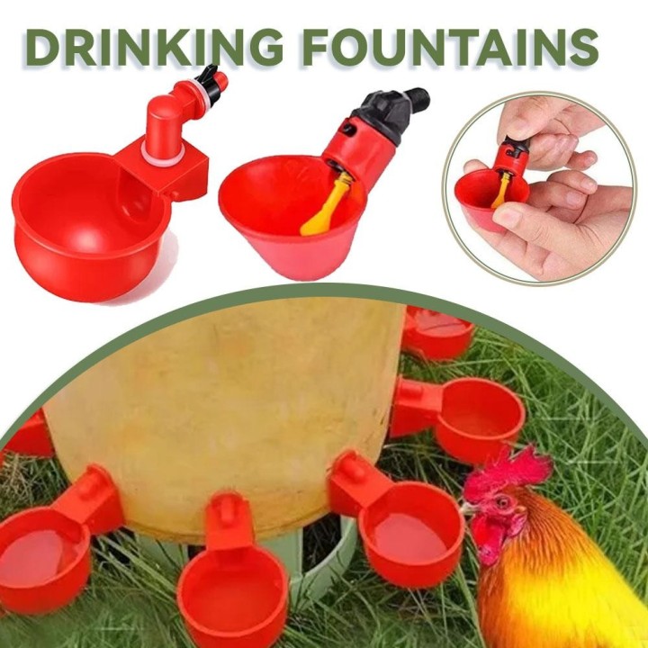 Automatischer Trinkbrunnen für Geflügel, Trinkbrunnen aus Kunststoff, Trinkbrunnen für Küken, Trinkbrunnen für Enten, Gänse u