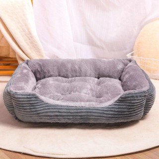 Rechteckiges Hundebett, Schlafsack, Zwinger, Katze, Welpe, Schlafsofa, Haustierhaus, Winter, warme Betten, Kissen XS 45x31cm