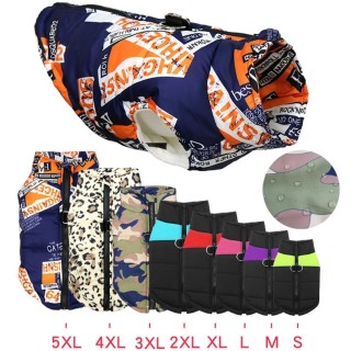 Wasserdichte Hundekleidung für kleine Hunde, warmer Wintermantel für große Hunde, Weste für Welpen, Mops, französische Bulldo