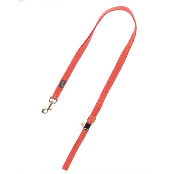 Nomad Tales Bloom Halsband, coral - Passende Leine: 200 cm lang, 20 mm breit