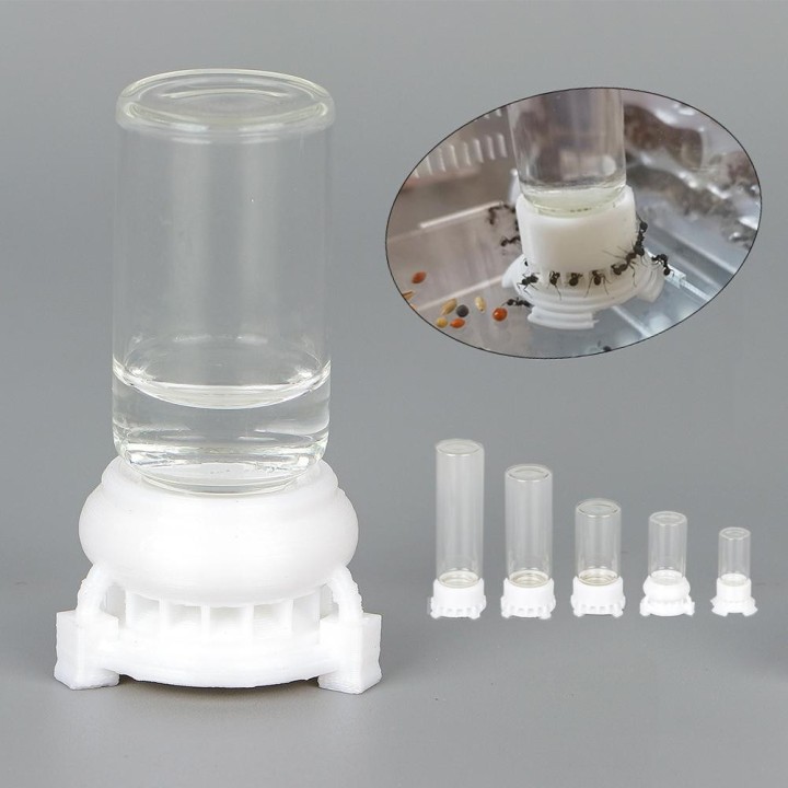 5–40 ml Ameisenfarm, Wasserspender, Wasserschüssel, Glasrohr, Trinkflasche, Werkstatt, DIY, Ameisenhaus-Zubehör 5ml