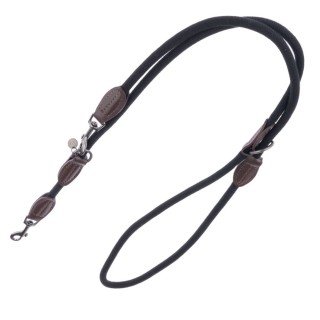 Nomad Tales Spirit Halsband, ebony - Passende Leine: 200 cm lang, Ø 10 mm