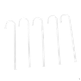 5 Stück dicker Schlauch für die Wasserwechsel-Aquariumpumpe 0.7x15cm