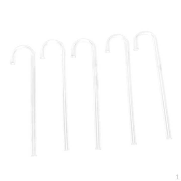 5 Stück dicker Schlauch für die Wasserwechsel-Aquariumpumpe 0.7x15cm