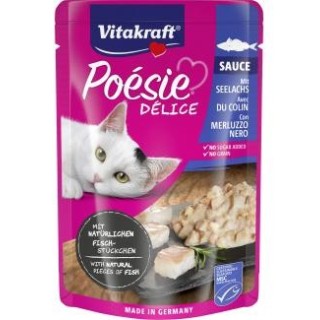 Vitakraft Poésie Délice mit Seelachs in Sauce