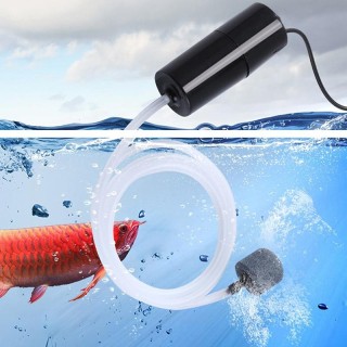 Aquarium Sauerstoff Luftpumpe Fisch Tank USB Leise Luft Kompressor Belüfter Tragbarer Mini Kleine Oxygenator Aquarium Zubehör
