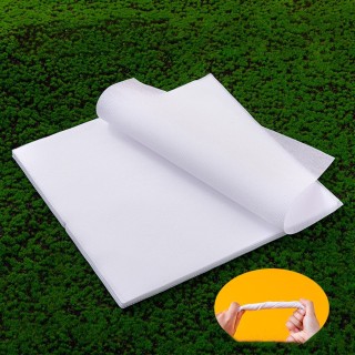 100 Pieces Bird Cage Paper Absorbent Mat Easy to Use Parrot Liner Portable Manure