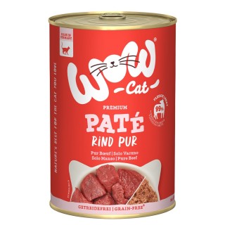 WOW CAT Adult Rind Pur 6x400g