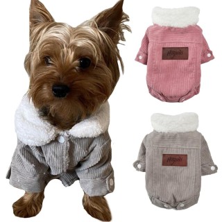 Winter-Hundekleidung für Hunde, verdickt, warm, Welpenkostüm, Haustiermäntel, weiche Fleecejacke, Chihuahua, Yorkie, französi