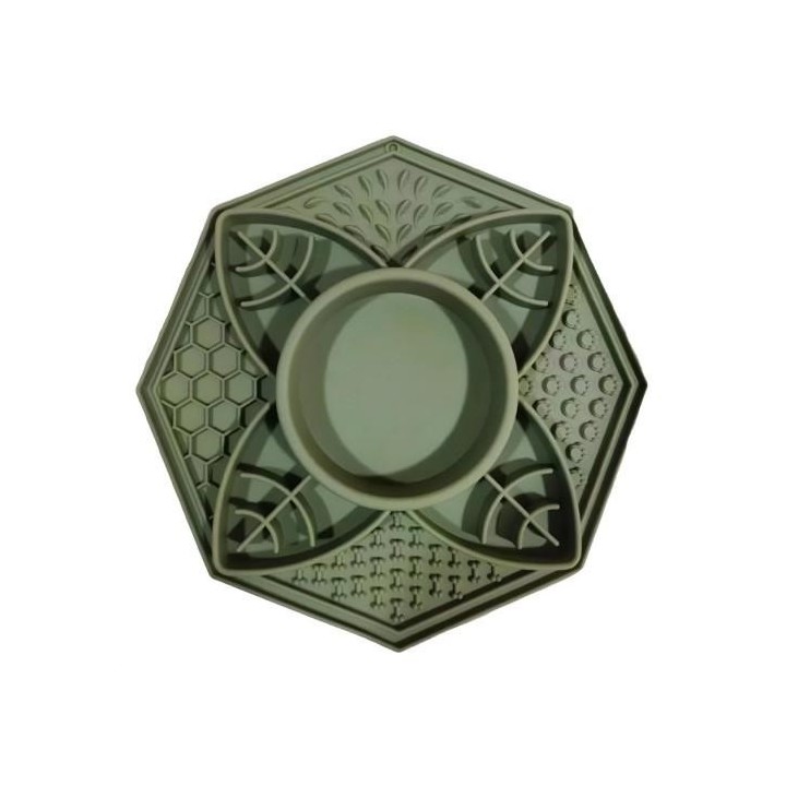 Parallax Plastics Ltd Hundenapf und Matte mit Blumenmuster One Size violett