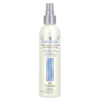Biosilk, Silk Therapy, feuchtigkeitsspendendes wasserloses Shampoo-Spray für Hunde, 237 ml (237 ml)